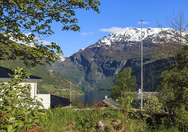 Camping am Geirangerfjord